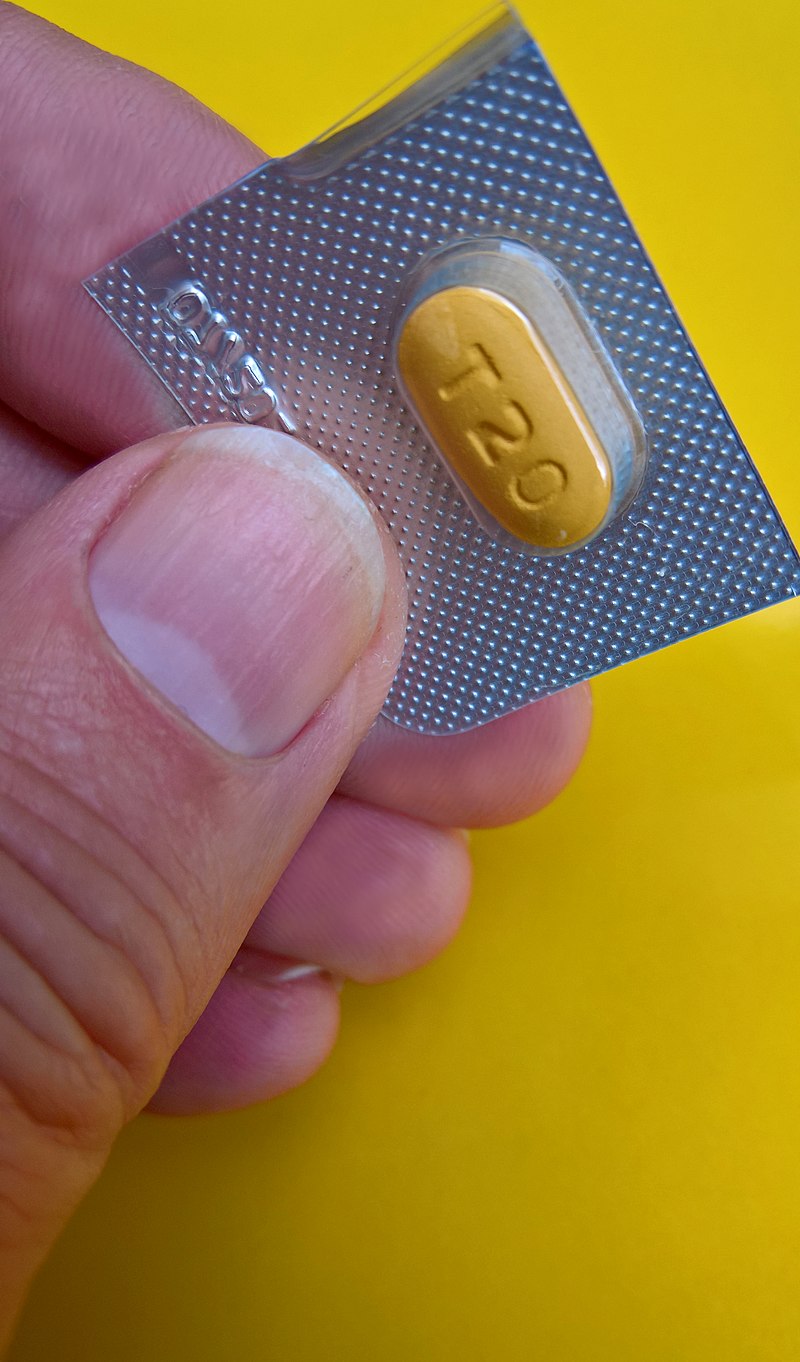 Tadalafil tableta 20 mg
